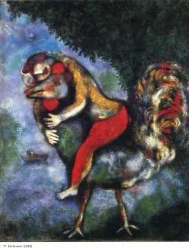  chagall - Der Hahn Zeitgenosse Marc Chagall
